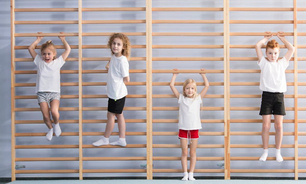 Top 5 Exercises for Kids Using Stall Bars