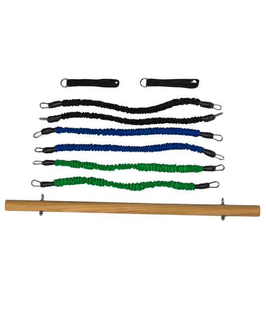 Pilates Roll-Down Bar Accessory for Stall Bars