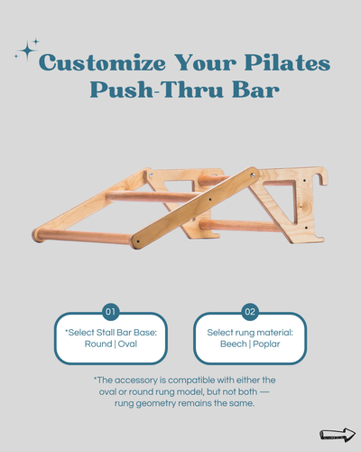 Push-Thru Bar for Pilates