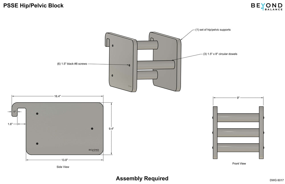 Hip Pelvic Block for Scoliosis