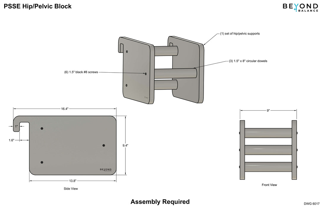 Hip Pelvic Block for Scoliosis