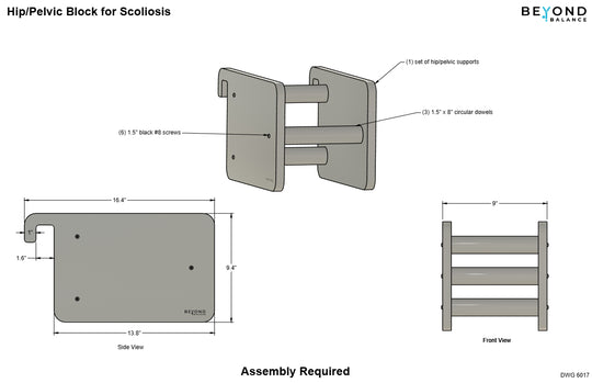 Hip Pelvic Block for Scoliosis