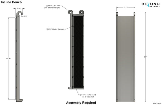Incline Exercise Bench