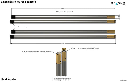 Extension Poles for Scoliosis