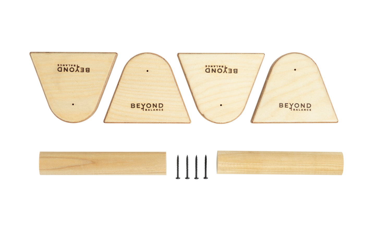 Wood Parallettes | Push-Up Bar | Dip Bar, Size: Large: 12 W x 13.5 T x 21 Large